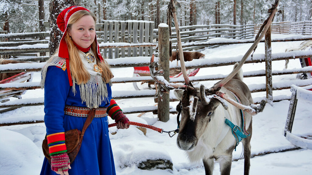 Костюм лапландки из снежной королевы своими руками