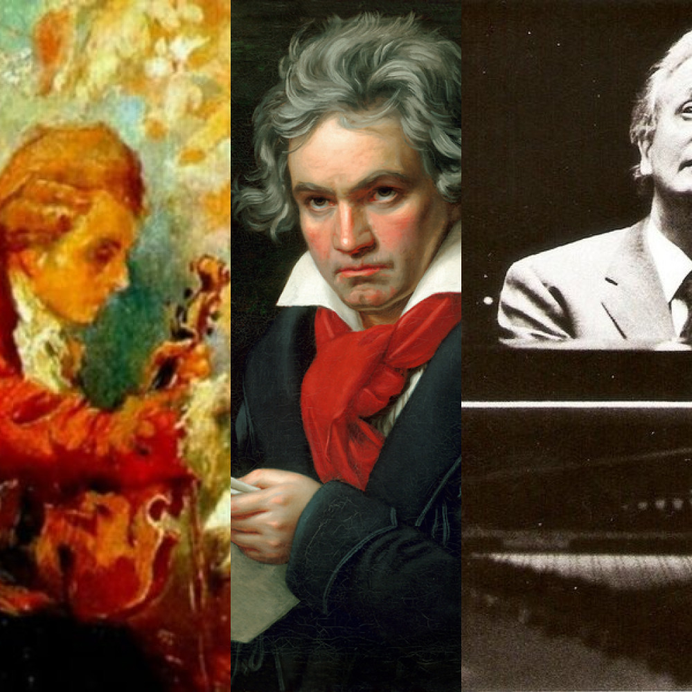 Ludwig van Beethoven (Бетховен), Моцарт. (из ВКонтакте)